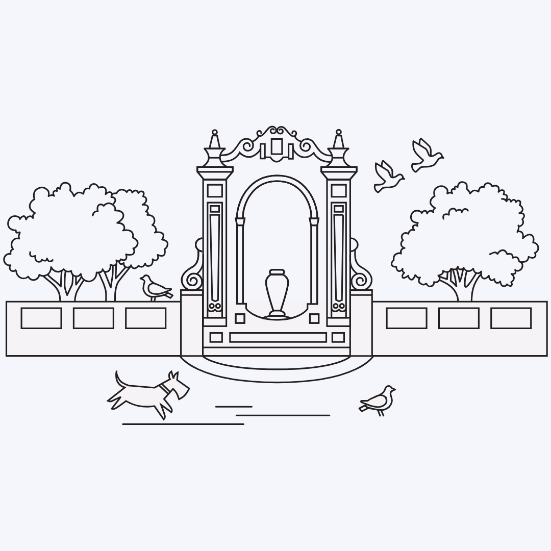 Screen Print Tee - Piedmont Park