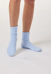 Socks in Pale Blue