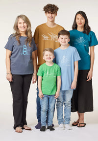 Screen Print Tee - Kids - Berkeley Tower & Bridge