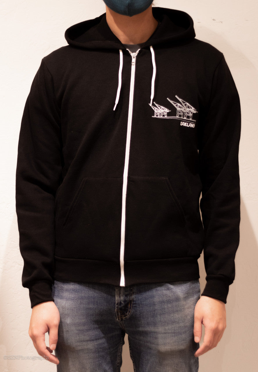 Screen Print Hoodie - Oakland Cranes