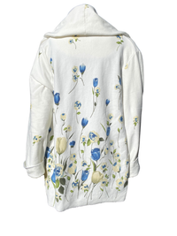 Blue Rose Wrap Jacket
